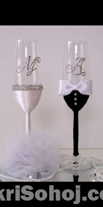 Couple wine glass